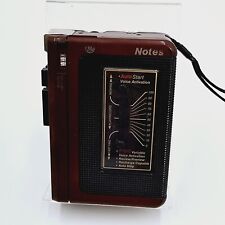 Used, GE 3-5352A Notes Handheld Cassette Tape Voice Recorder Works With New Batteries  for sale  Shipping to South Africa