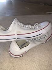Size 9.5 - Converse Chuck Taylor All Star White - M7652, used for sale  Shipping to South Africa