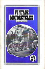 Vintage motorcycles illustrate for sale  BATLEY