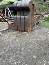 Agco front weights for sale  ROYSTON