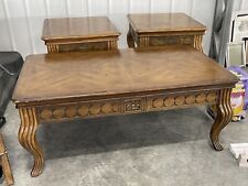 brown table 2end tables for sale  Cleveland