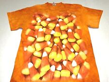 Camiseta Halloween Candy Corn Colorida Laranja Tie Dye Nova! Adulto GG comprar usado  Enviando para Brazil