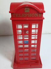 Red telephone piggy for sale  CARMARTHEN