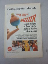 Advertising pubblicita wizzzer usato  Cologno Monzese