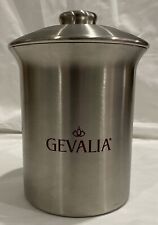 Gevalia stainless canister for sale  Lakeland