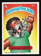 Usado, 1986 Garbage Pail Kids Series 5 Trading Card #186a Iron-Jaw AARON comprar usado  Enviando para Brazil