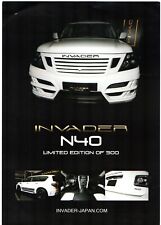 Invader n40 2011 for sale  UK