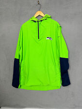 Seattle Seahawks Nike Mens Jacket On-Field Pregrame Player 2XL Green Zip NFL for sale  Shipping to South Africa