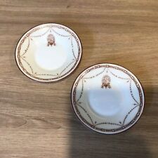 2 platos de cerámica Royal Doulton de las tiendas del servicio civil restaurante (91) #452 segunda mano  Embacar hacia Argentina