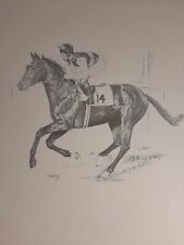 Nijinsky horse art for sale  DONCASTER