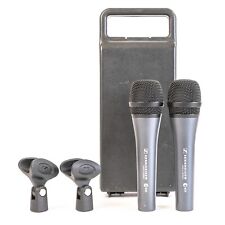 Microfone vocal dinâmico cardioide Sennheiser e 835 - Par com estojo e clipes de microfone comprar usado  Enviando para Brazil