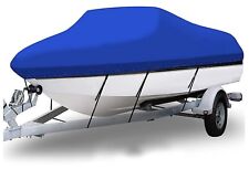 Waterproof Marine Grade Canvas Polyester Boat Cover 17-19ft long for sale  Shipping to South Africa