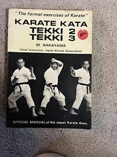 Karate kata tekki d'occasion  Expédié en Belgium