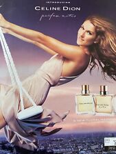 Celine Dion, Notas, Perfume, Fragrância, Página Inteira Anúncio Impresso Vintage comprar usado  Enviando para Brazil