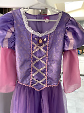 Disney Princesa Rapunzel Vestido Disfraz Halloween Niña Talla Mediana 8-10 segunda mano  Embacar hacia Argentina