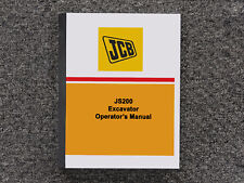 Manual de manutenção do proprietário da escavadeira JCB JS200 comprar usado  Enviando para Brazil