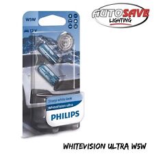 Lâmpadas de carro Philips WhiteVision ultra indicadoras 12961WVUB2 W5W 12V 5W NOVAS 2022 comprar usado  Enviando para Brazil