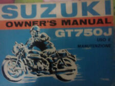 Suzuki 750j manuale usato  Palermo