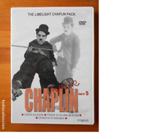 DVD CHARLIE CHAPLIN 5 - CHARLOT SE EVADE - EN LA CALLE DE LA PAZ - EN EL BALNEAR segunda mano  Almayate Bajo