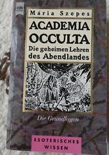 Academia cculta maria gebraucht kaufen  Garching a.d.Alz