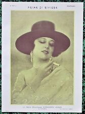 IMPRESSÃO FOTOGRÁFICA FRANCESA VINTAGE ORIGINAL 1925 CANTORA ESPANHOLA MERCEDES SEROS comprar usado  Enviando para Brazil