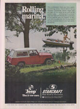 Rolling Marina - Jeep Seepster Commndo Starcraft barco aventureiro anúncio 1969, usado comprar usado  Enviando para Brazil
