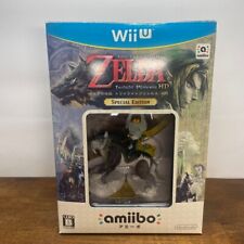 The Legend of Zelda Twilight Princess HD EDIÇÃO ESPECIAL Wii U amiibo caixa Japão comprar usado  Enviando para Brazil