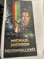 Usado, Pôster de exibição original 1988 Michael Jackson Moonwalker lançamento de vídeo comprar usado  Enviando para Brazil