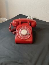 Telefone com discagem rotativa Stromberg-Carlson vermelho antigo década de 1970 retrô NÃO TESTADO comprar usado  Enviando para Brazil