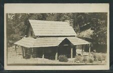 Used, RPPC 1910's LOG CABIN in the WOODS with SPLIT CEDAR SHINGLE ROOF & Covered Porch for sale  Shipping to United Kingdom