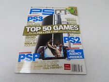 Vintage PSM Independent Playstation Magazine Julho 2007 Top 50 Jogos PS3 PS2 PSP comprar usado  Enviando para Brazil