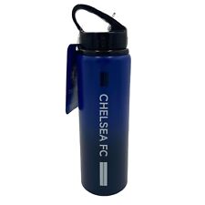 Chelsea FC regalo bottiglia d'acqua ufficiale Fade alluminio bevande usato  Spedire a Italy