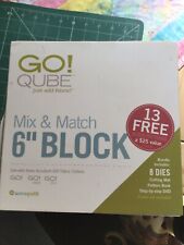 Accuquilt blocks cube for sale  LEYBURN
