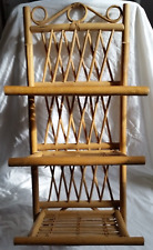 bamboo folding shelf for sale  Preston
