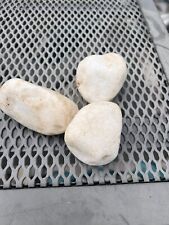 White natural pebbles for sale  COULSDON