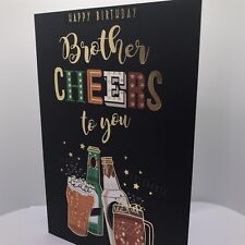 Brother birthday card for sale  CHESTERFIELD
