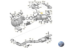 Original VW / AUDI 05L131775C Dieselpartikelfilter DPF Katalysator Audi A6 A7 Q5 comprar usado  Enviando para Brazil