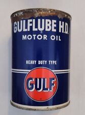 Vintage gulflube 1quart for sale  Shipping to Canada