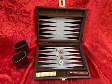 Backgammon reisespiel koffer gebraucht kaufen  Velbert-Langenberg