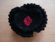 Black poppy brooch for sale  POULTON-LE-FYLDE
