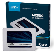 HARD DISK SSD 2,5" STATO SOLIDO 500GB CRUCIAL MX500 CT500MX500SSD1 usato  Marano Di Napoli