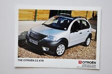 Foto de prensa de coche - Citroën C3 XTR 2004 - vista frontal/lateral segunda mano  Embacar hacia Argentina