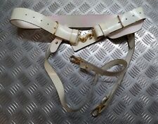 Sword belt white for sale  LONDON