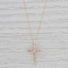 Diamond cross pendant for sale  USA