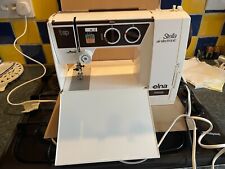 Vintage ELNA Stella 57 Electronic Sewing Machine Made In Switzerland works fine for sale  Shipping to South Africa