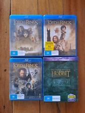 O Senhor dos Anéis Trilogia Completa Blu-ray Região B e O Hobbit POSTAGEM GRATUITA , usado comprar usado  Enviando para Brazil