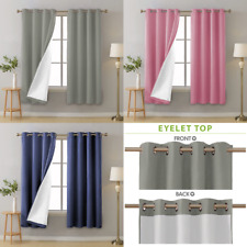 Blackout eyelet curtains for sale  ROCHDALE