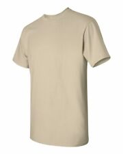 Camiseta masculina Gildan algodão liso manga curta design sólido em branco P-5XL, usado comprar usado  Enviando para Brazil