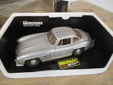 Mercedes Benz 300SL 1954 Bburago 1:18 Diecast Model Car Preowned Box Damaged for sale  Shipping to South Africa
