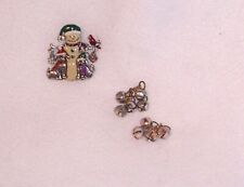 pin snowman brooch for sale  Riverside